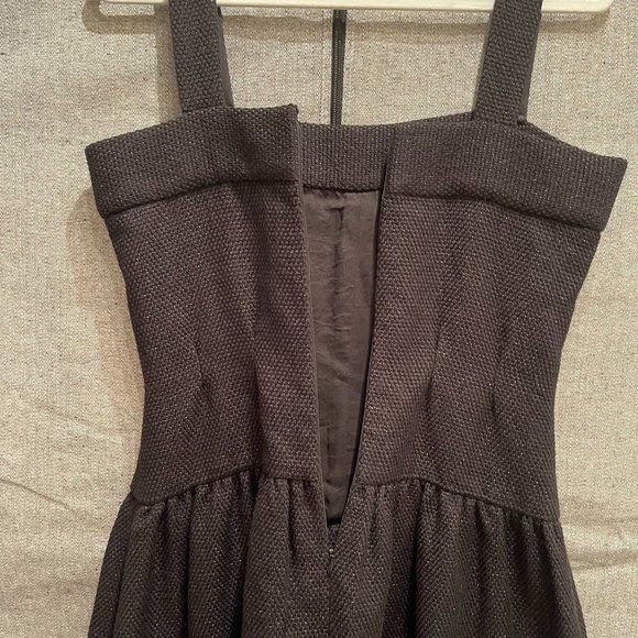 Chanel Tweed Mini Dress in Dark Gray / Black - Picture 12 of 16